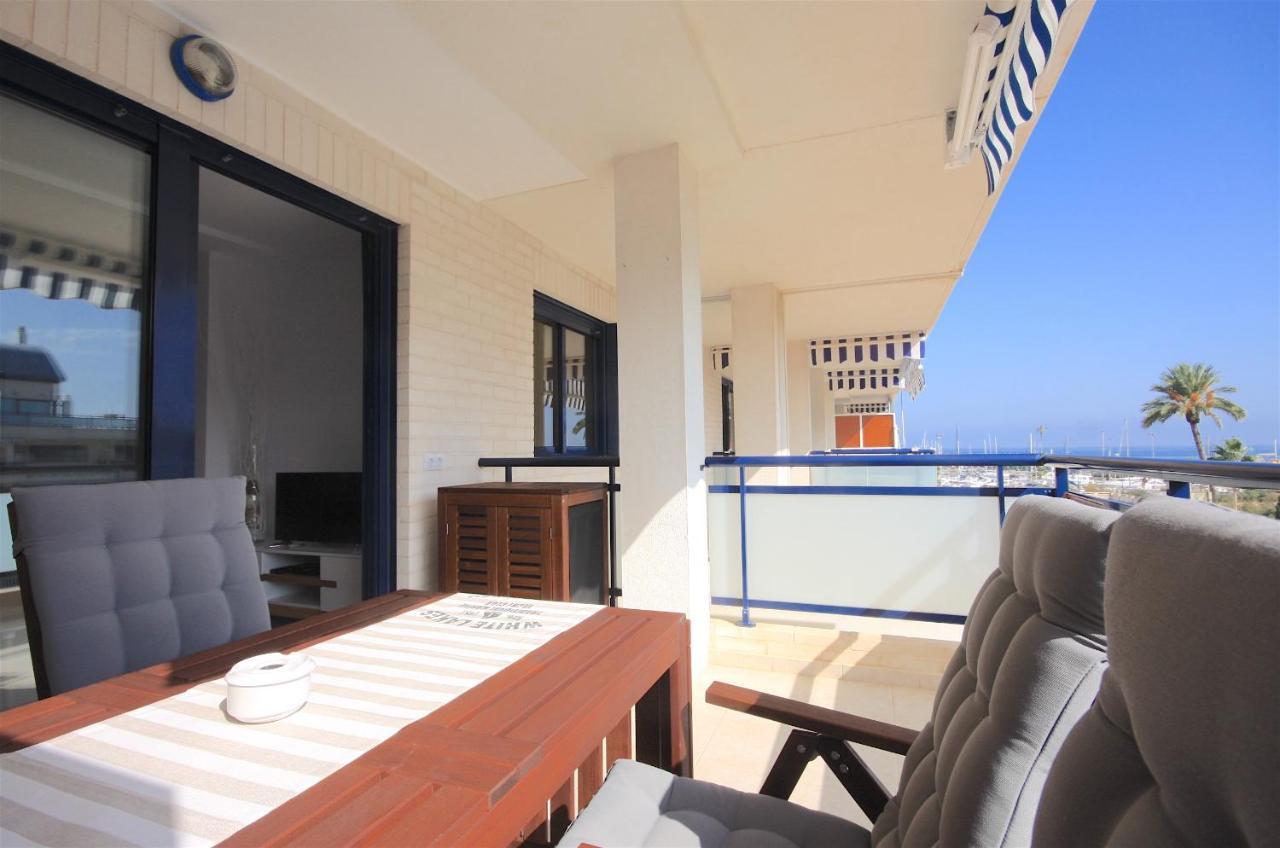Apartamento Suenos De Mar Con Vistas Al Puerto By Costablancarent Dénia Buitenkant foto